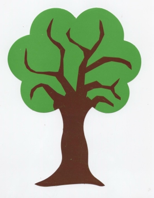 cut outs small trees