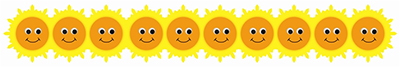  Classroom Border - Happy Sun Border