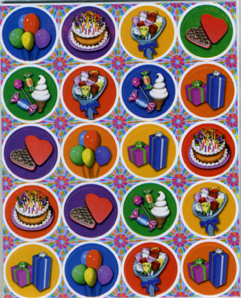 Birthday Stickers