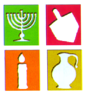 Chanukah Stencil Set
