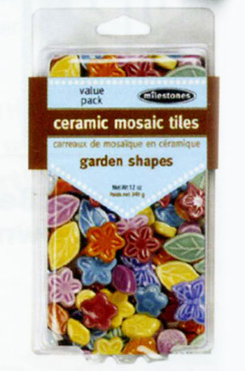 Ceramic Mosaic Tiles Garden Shapes