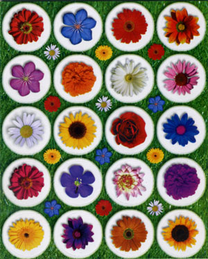 Flower Stickers