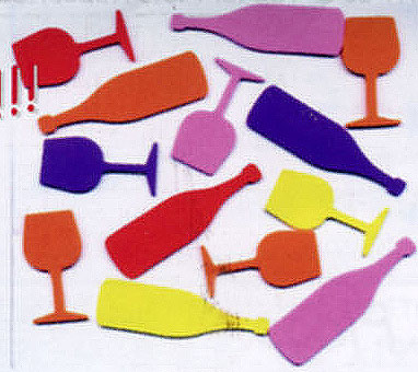 Foam Shapes - Bottles & Cups