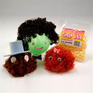 Curly Hair - 4oz Black