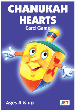 Chanukah Hearts Card Game - on Blister Card