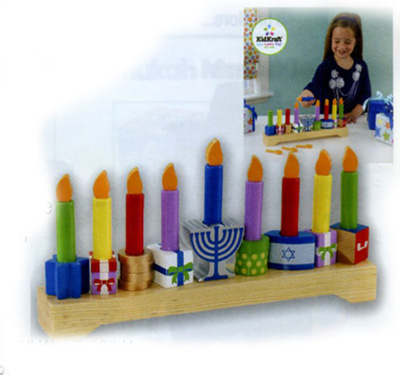 Chanukah Children's Wooden Menorah - Kidkraft