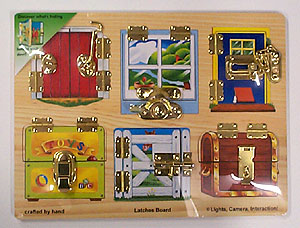 Wooden Latch Puzzle