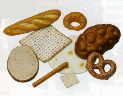 Challah, Matzah and Bread Set