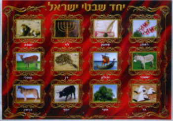 12 Tribes Poster - P609