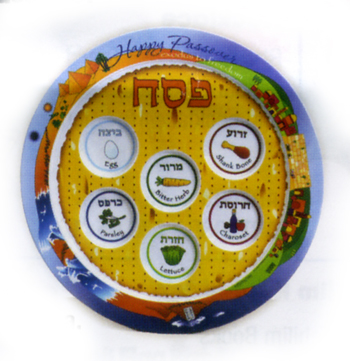Melamine Passover Seder Plate  