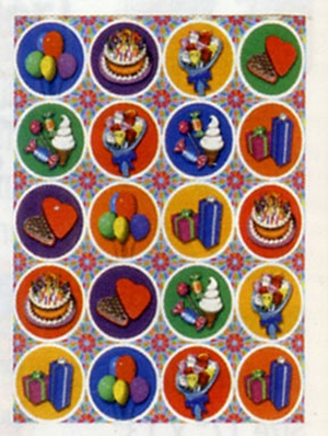 Birthday Stickers - 