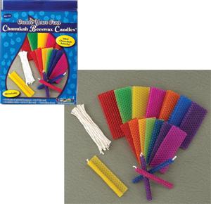 Chanukah Bees Wax Candle Kit